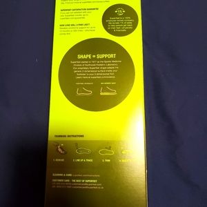 Superfeet green. New in box